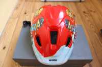 Детский шлем защитный ролики/вело/скейт Uvex