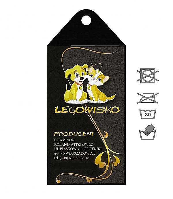 Legowisko domek 150 budka okrągła dla kota R:1