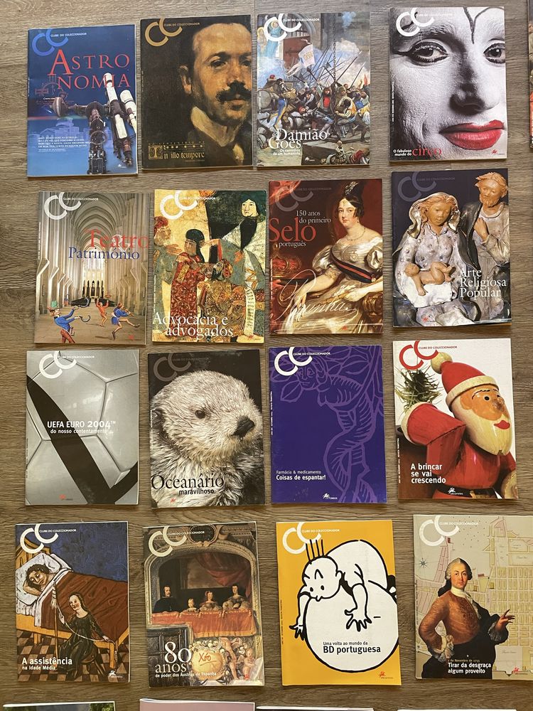 51 números da Revista Clube do Colecionador