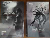 Livros da colecção "hush, hush"