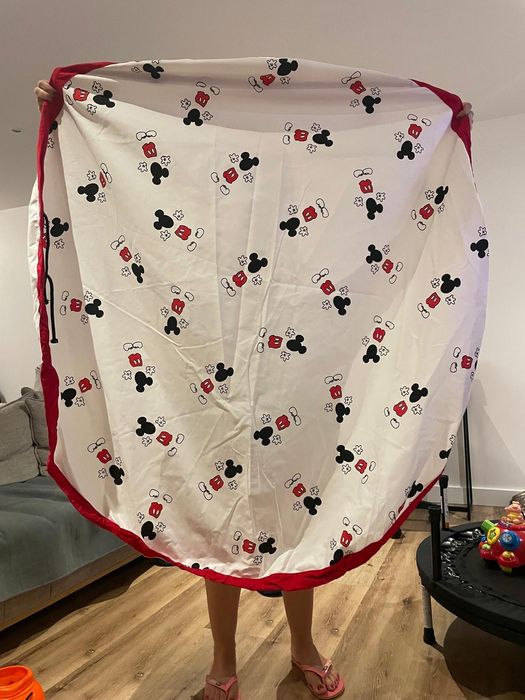 Saco tapete arrumação brinquedos Mickey