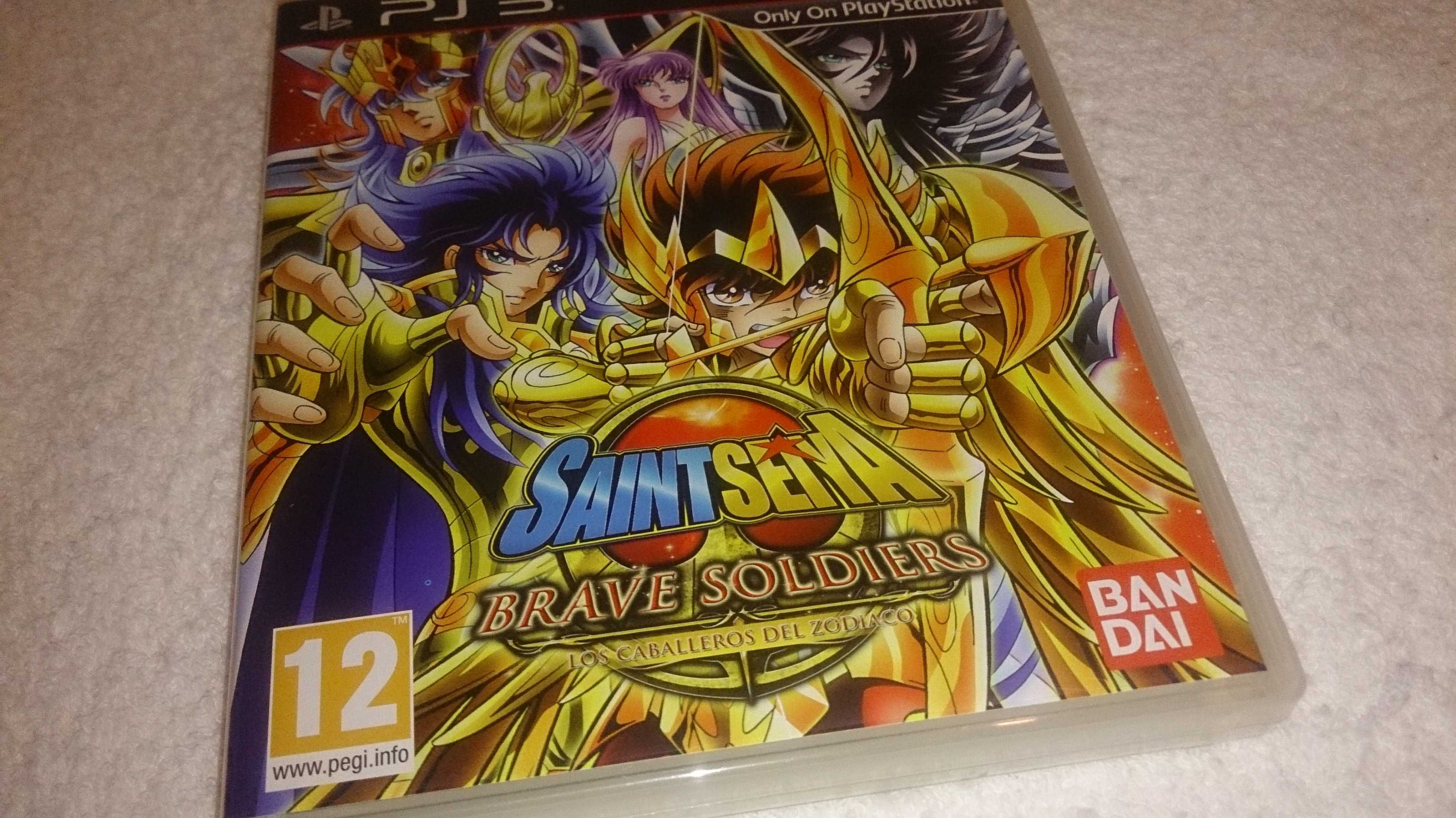 saint seiya: brave soldiers - jogo ps3 (jogo playstation 3) raro