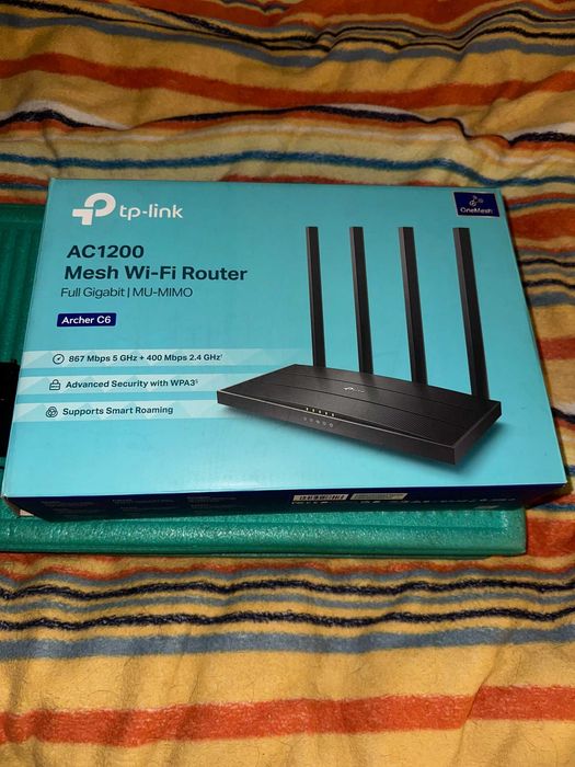 Router wi-fi  mesh ac1200  tp link 867mbps 5 ghz