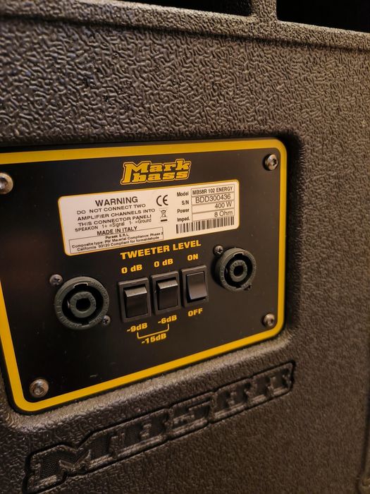 Новий Markbass MB58R 102 Energy Box 8 Гітарний басовий кабінет