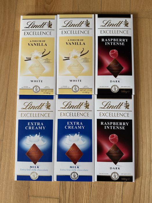 Lindt Excellence -6 sztuk