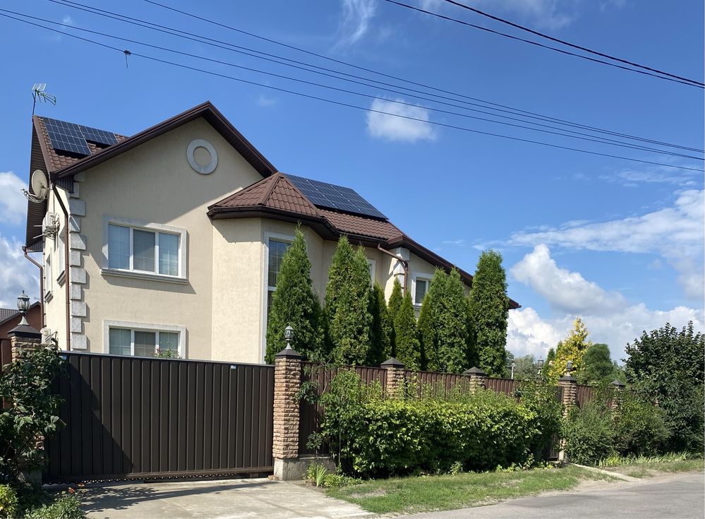 Продам СВІЙ енерго незалежний будинок з сонячною станцією в с.Вишеньки