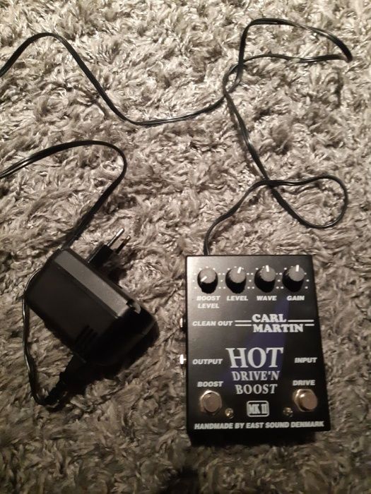 Carl Martin Hot Drive'n Boost MkII - overdrive + boost Denmark