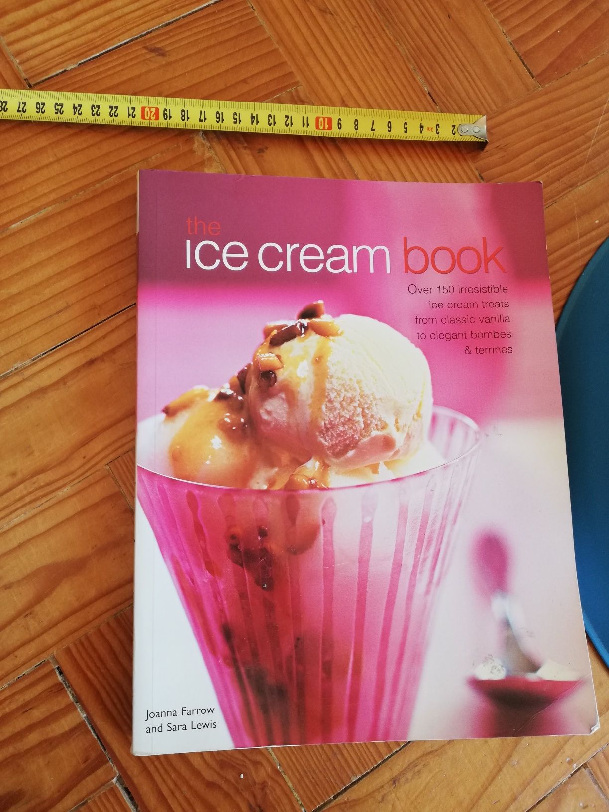 Livro culinária gelados.