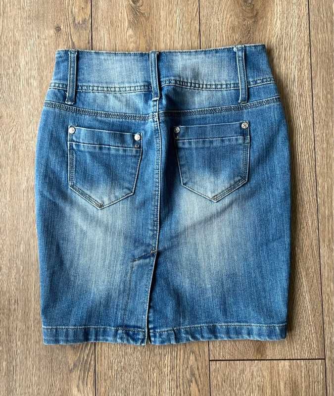Spódniczka jeansowa mini r. 36