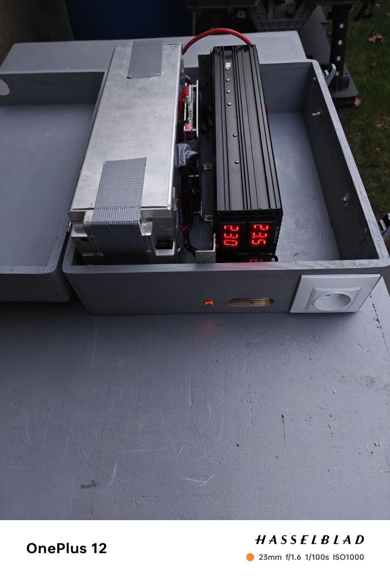 Magazyn energii z wyjściem na 220v