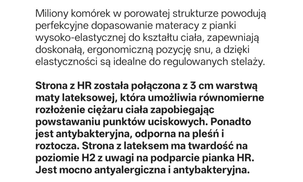 Materac 110x200 prawie jak nowy