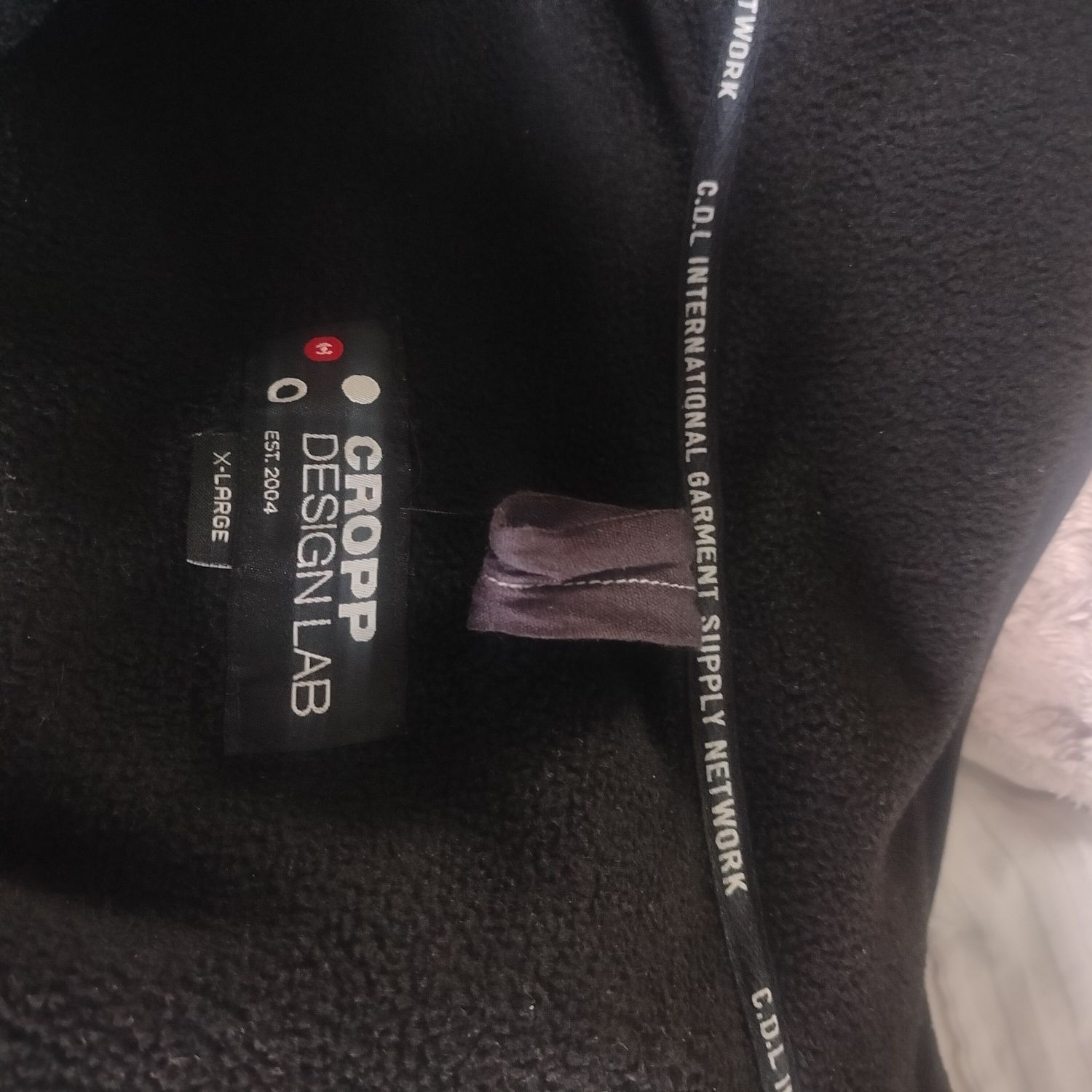 Bluza damska męska zielona Cropp kurtka zamek kieszenie miś polar XL X