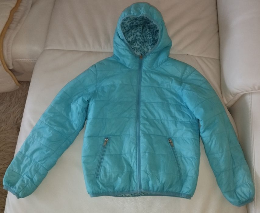 Куртка деми двухсторонняя детская для девочки Just Love на р.140