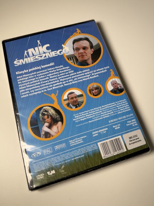 ,,Nic śmiesznego” Komedia Marka Koterskiego film DVD Pazura Dykiel