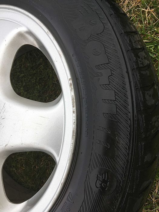 Alufelgi Opel z oponami 15"- 4szt.