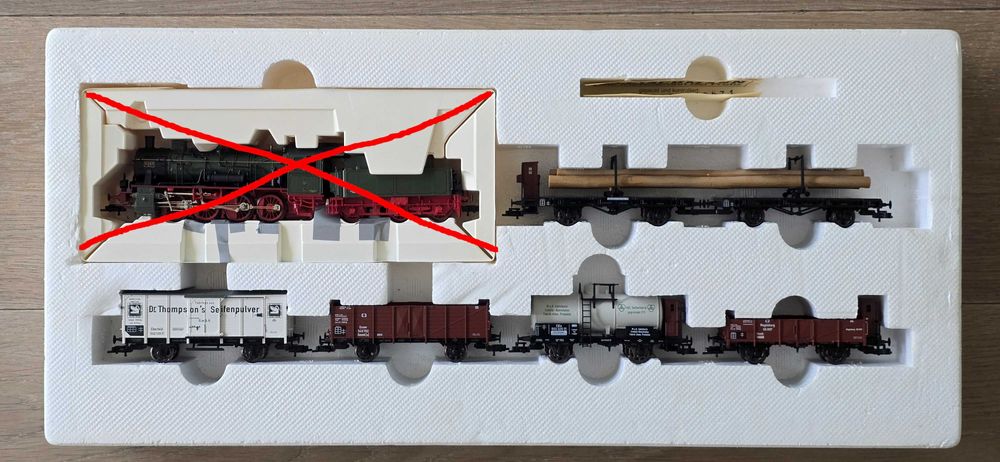 3 zestawy Fleischmann z I epoki