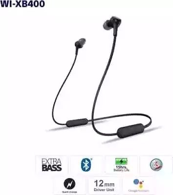 Оригінальні навушники SONY WI-XB400 з мікрофоном