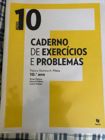 Caderno de exercícios e problemas FQA 10ºano Física 10