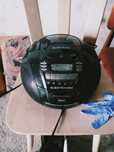 Radio z CD i na kasety boombox