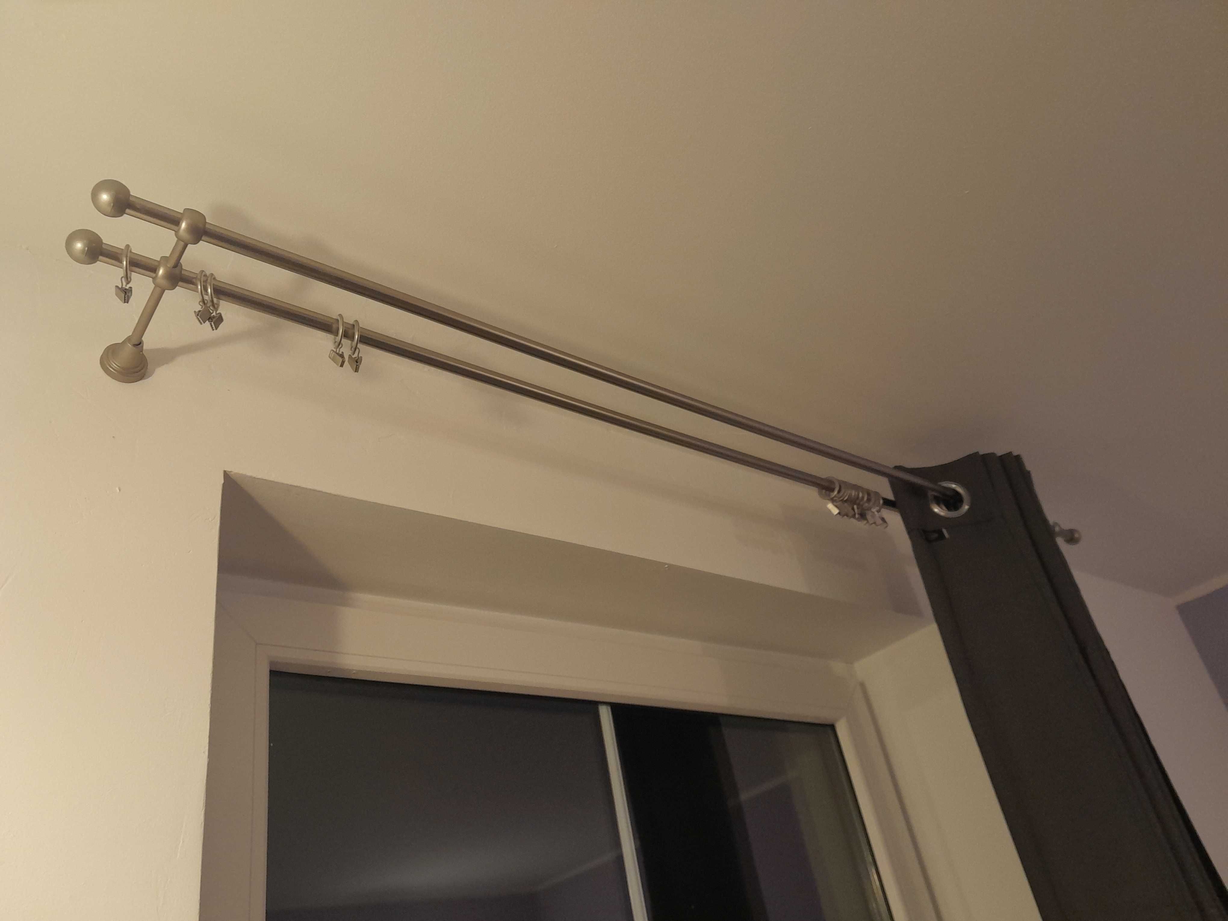 Karnisz metalowy 150 cm