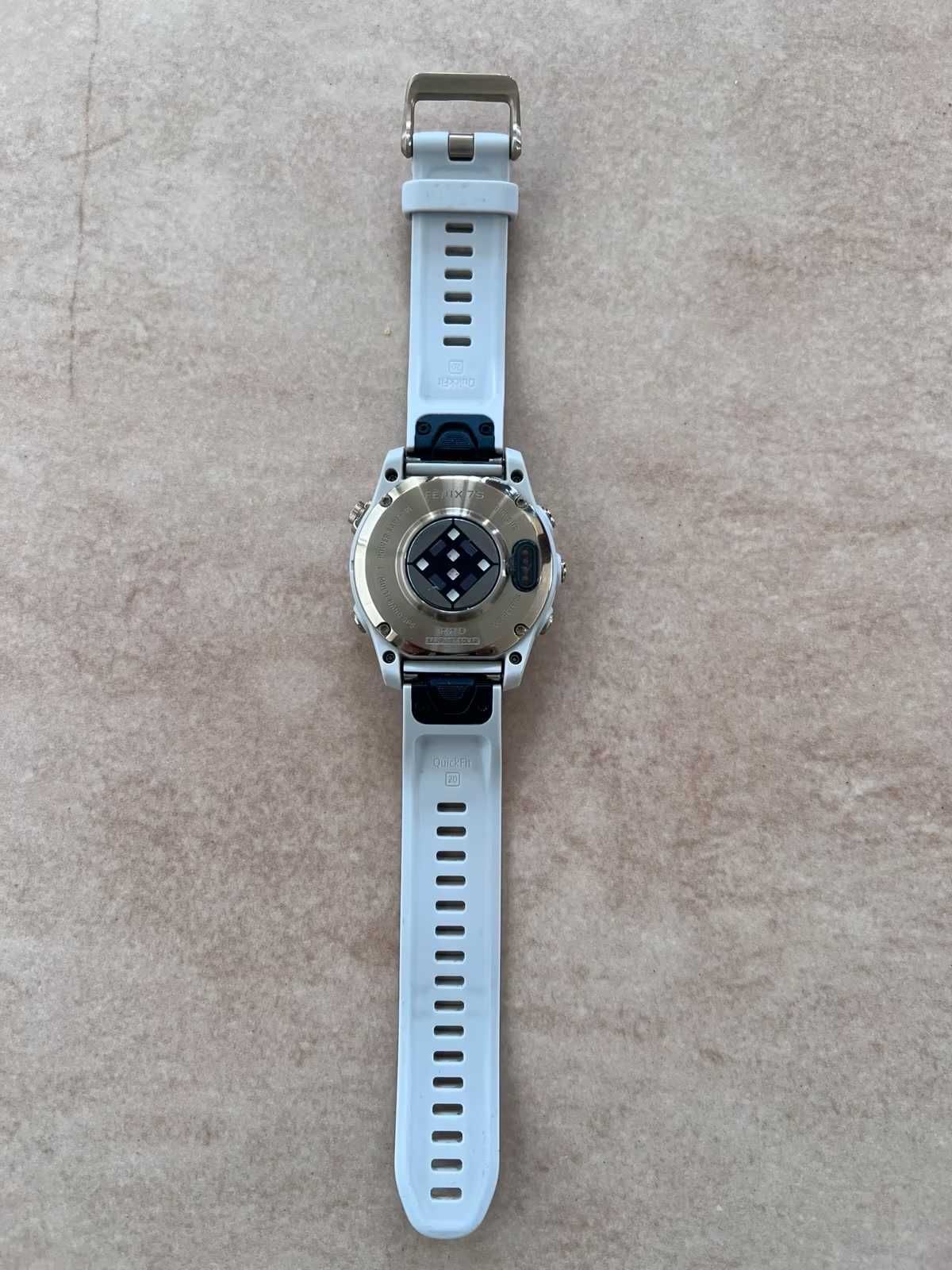 Garmin Fenix 7S Sapphire Solar Pro – stan idealny