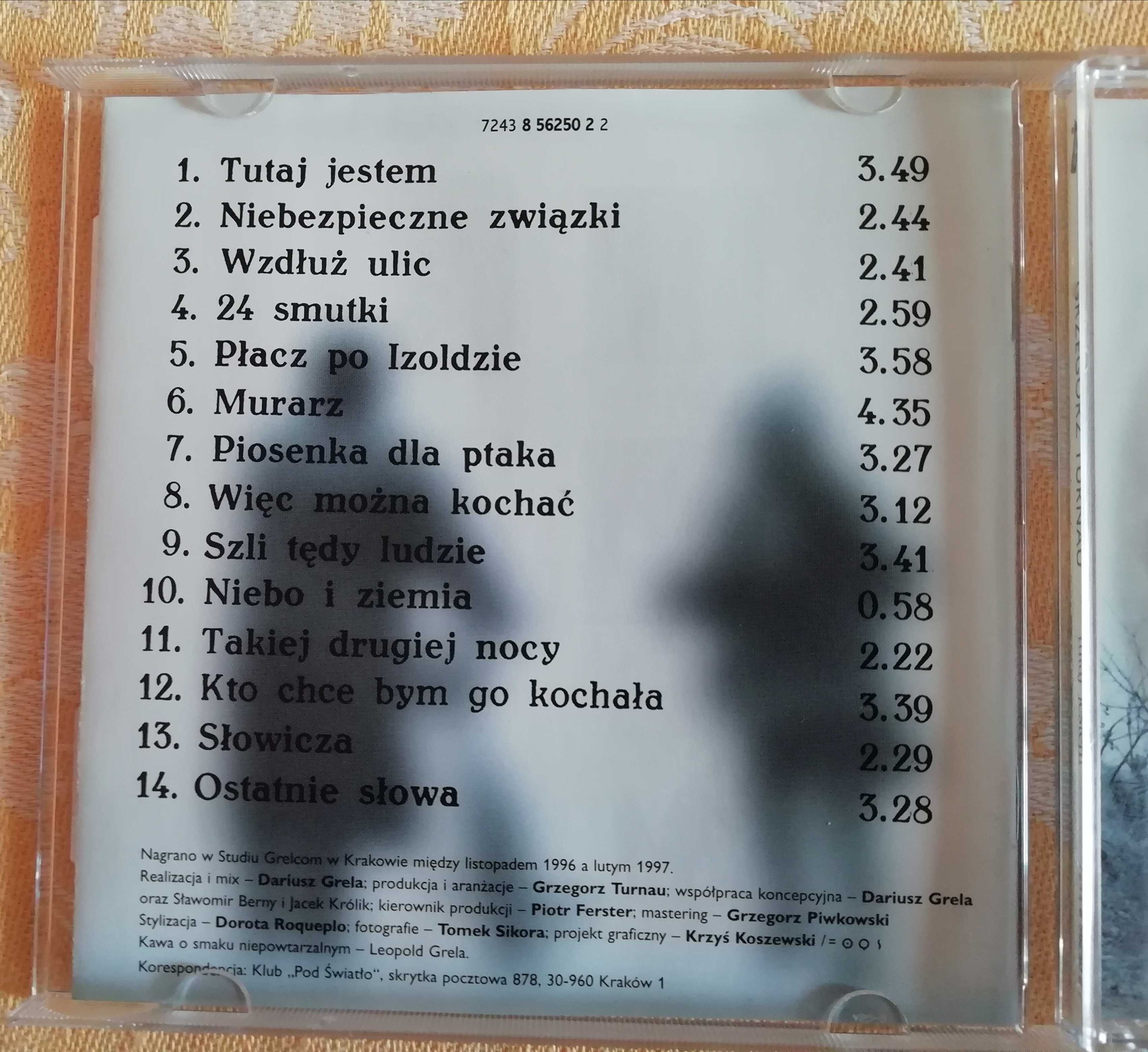 AUTOGRAF CD Grzegorz TURNAU TUTAJ Jestem 1-sze wydanie