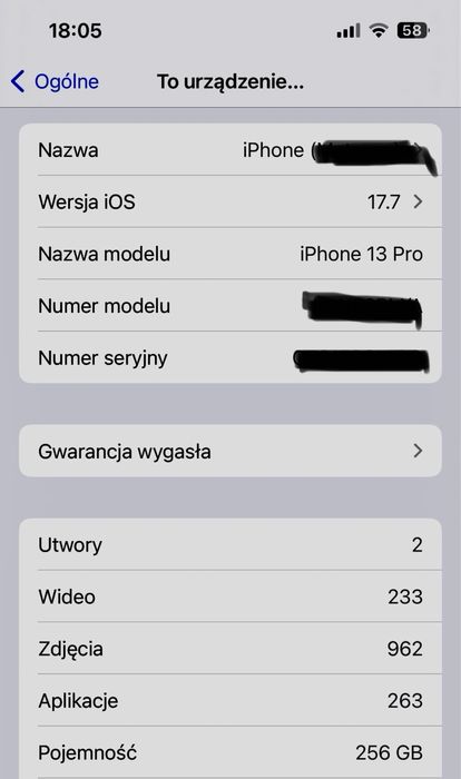 Iphone 13 Pro 256gb Gwiezdna Szarość