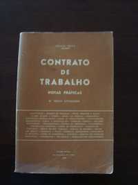 “Contrato de Trabalho – Notas Práticas” de 1975, do autor Abílio Neto.