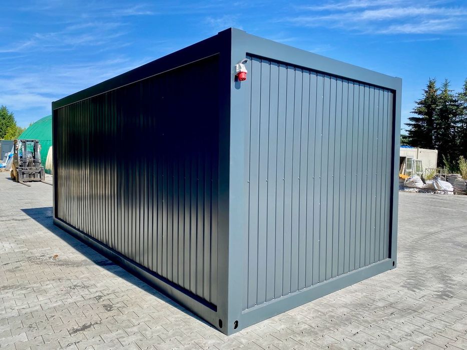 Kontener biurowy budowlany mieszkalny 6x3 - Produkcja na Zamówienie