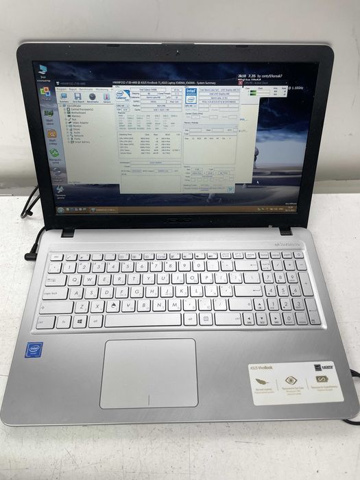 Ноутбук ASUS X543M, Экран 15,6" легкий, тонкий, батарея ок