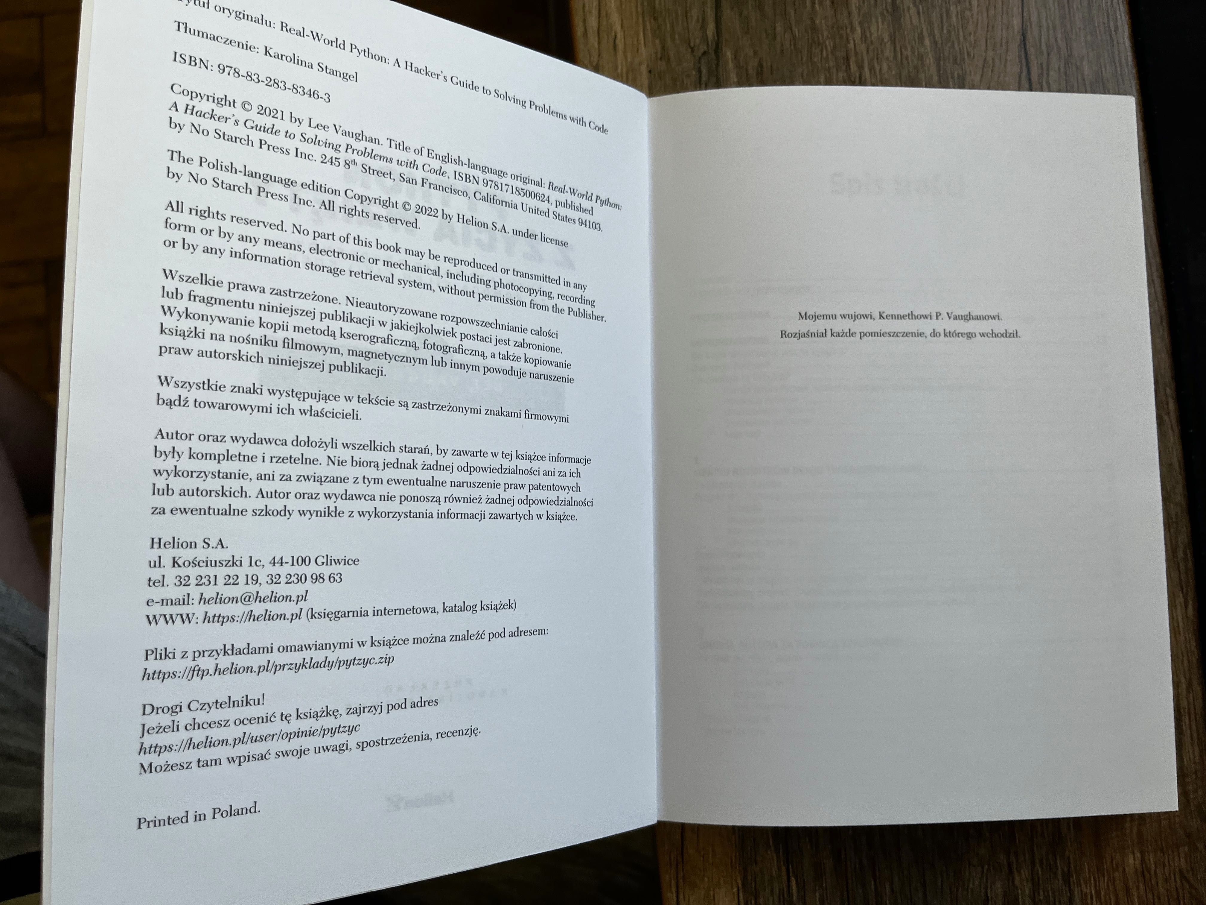 Python z życia wzięty. Rozwiązywanie problemów za pomocą kilku linii..