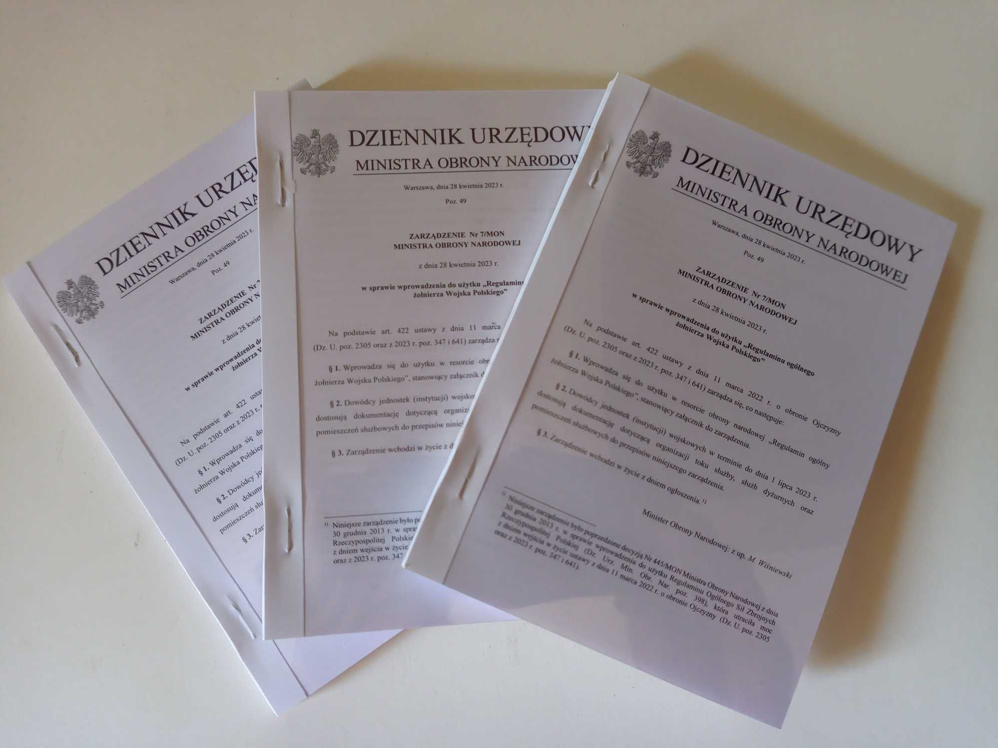 Regulamin ogólny żołnierza Wojska Polskiego