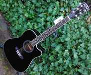 Nowa gitara elektro akustyczna HB D-120CE BK