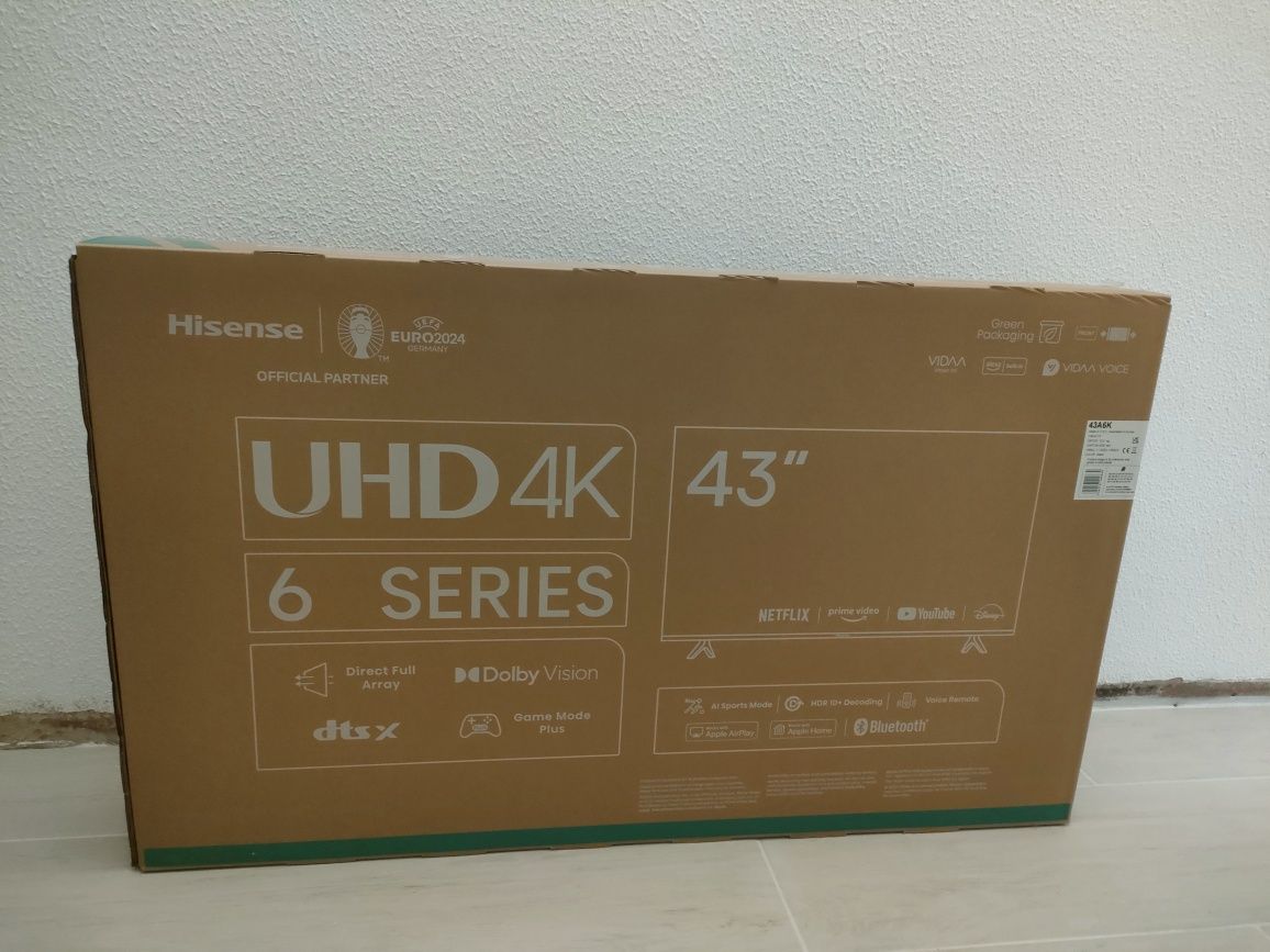 TV Led Hisense 43 UHD 4k