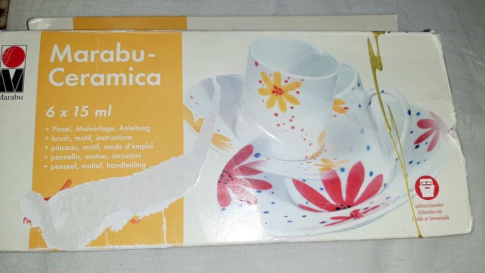 Краска по керамике Marabu Германия