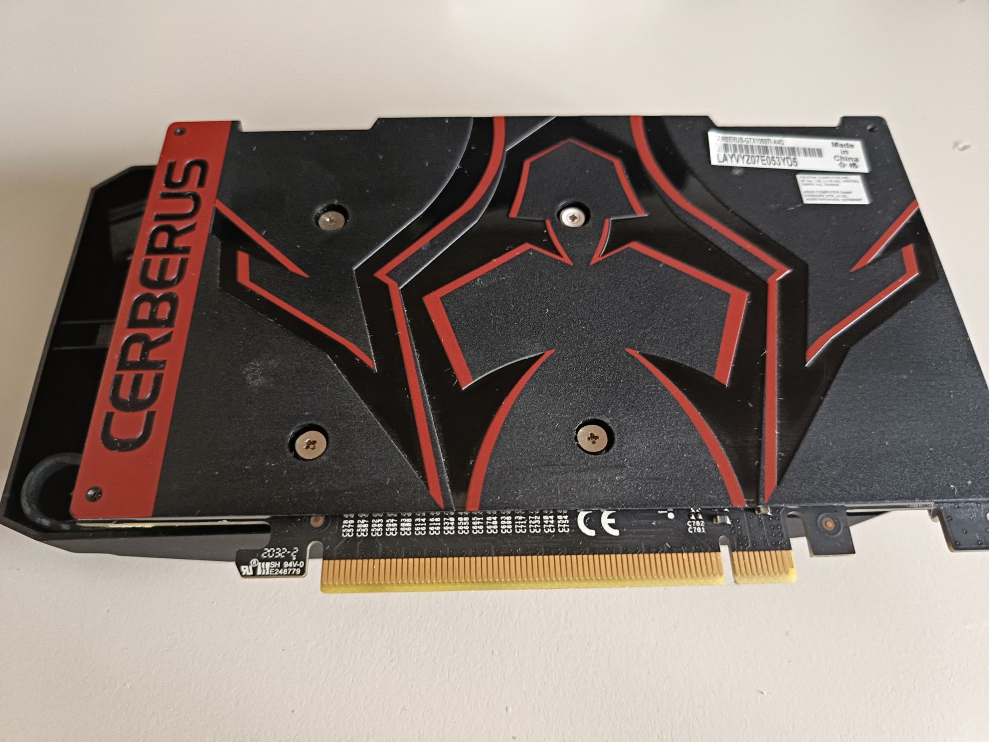 Asus cerberus 1050ti 4 GB