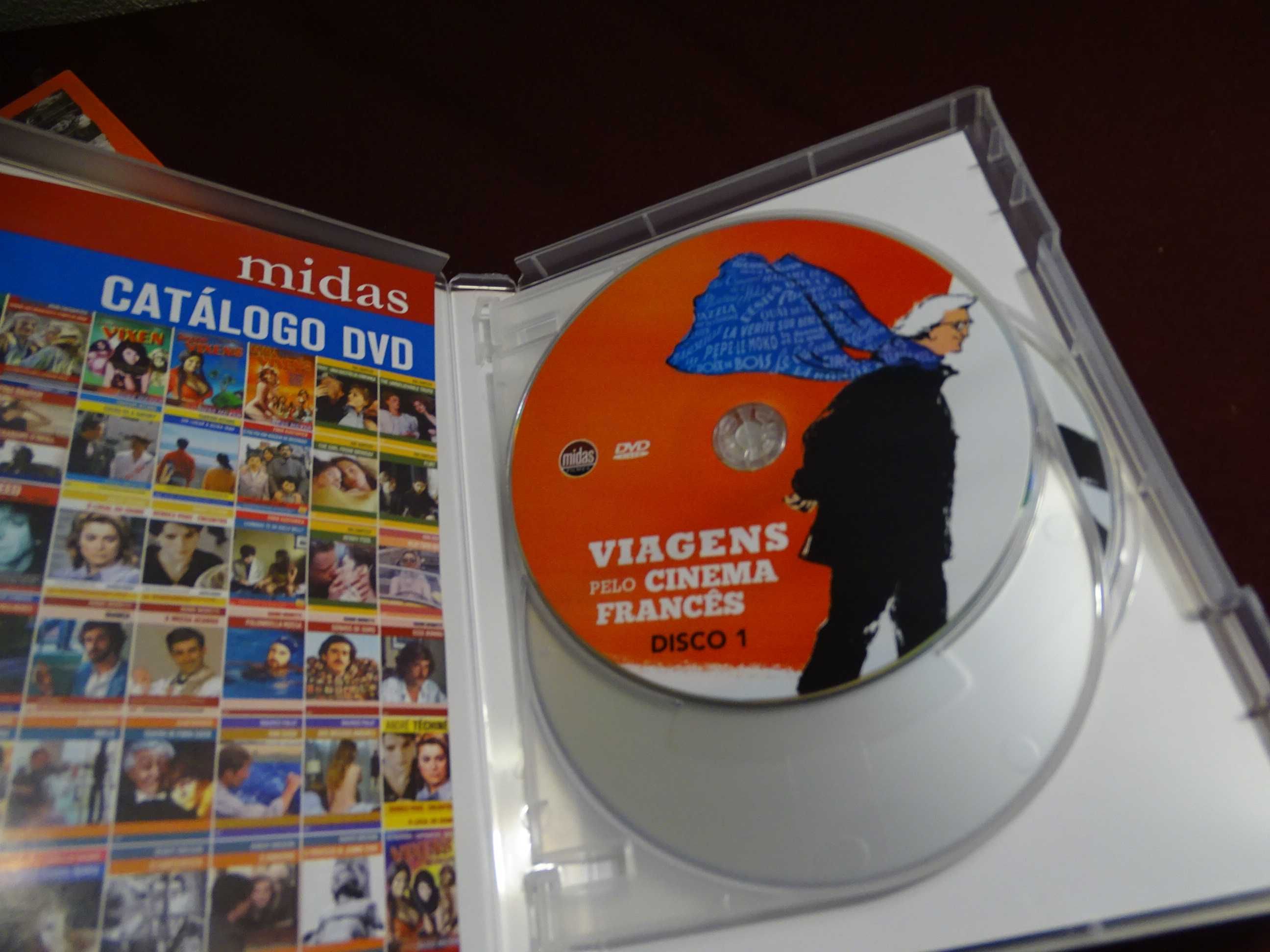 DVD-Viagens pelo Cinema Francês-Bertrand Tavernier-Edição 3 discos