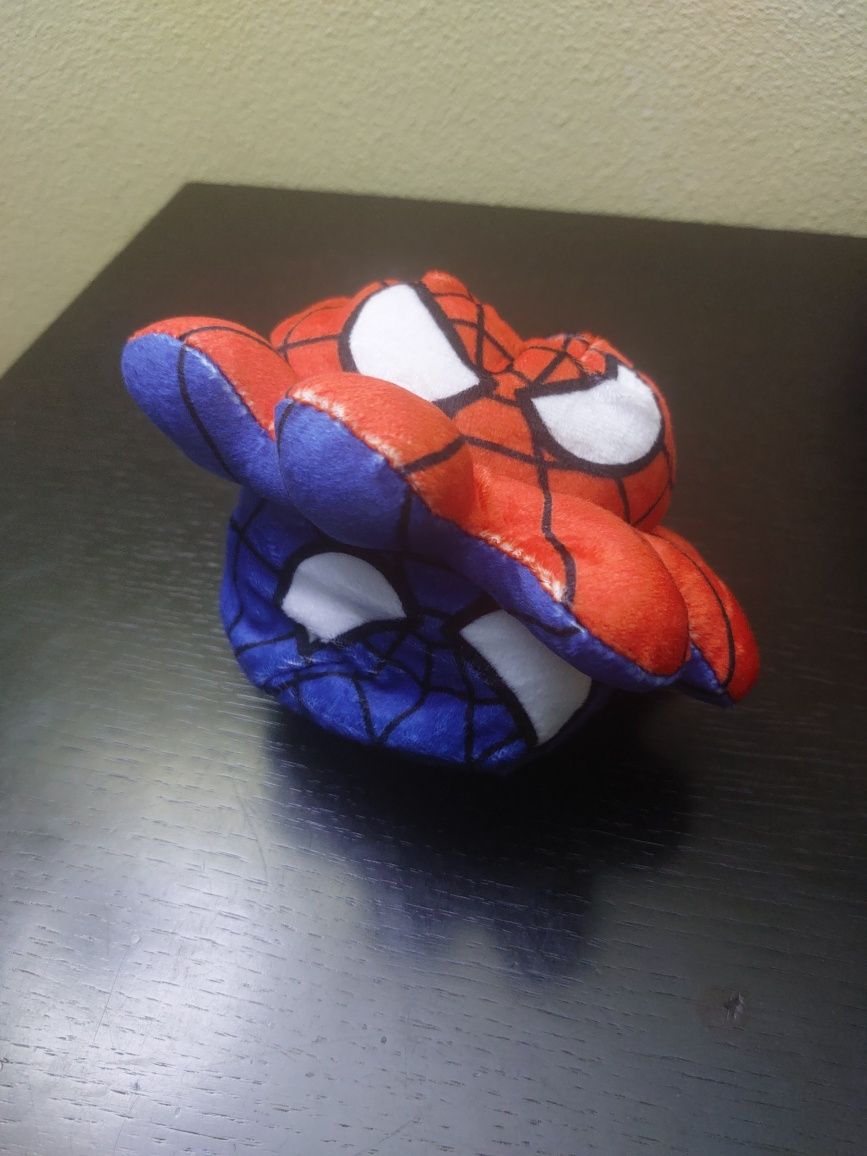 Peluche polvo do homem aranha reversível