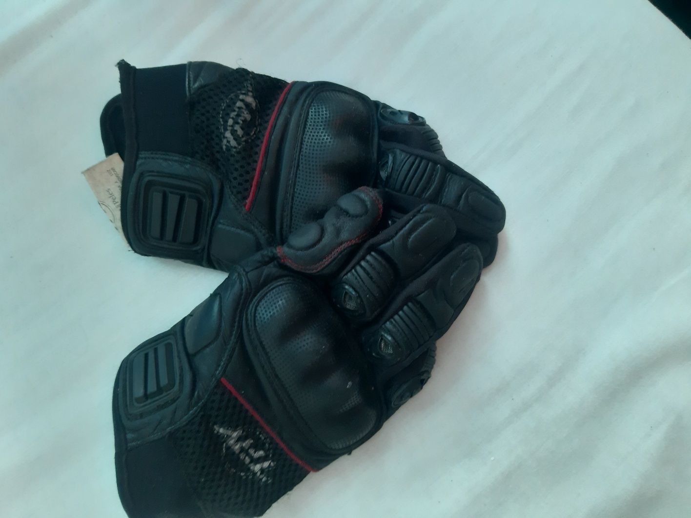 Casaco de moto preto