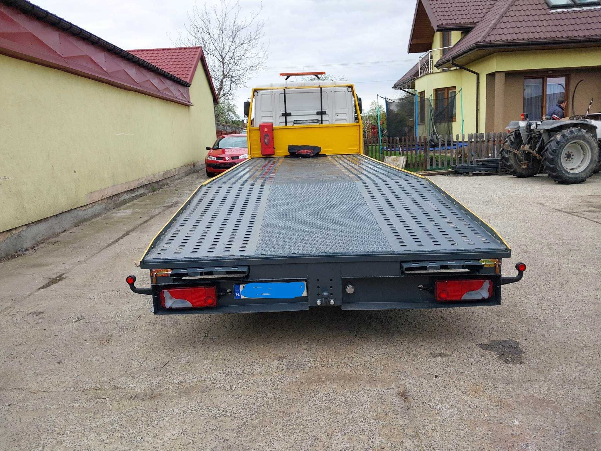 Najazd, autolaweta - zabudowa MAN, SCANIA MERCEDES, IVECO