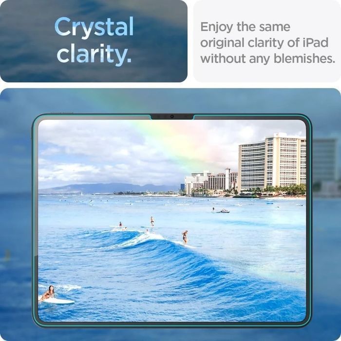Szkło hartowane Spigen Glas.tR ”EZ Fit” do Apple iPad Pro 13 7 / 2024