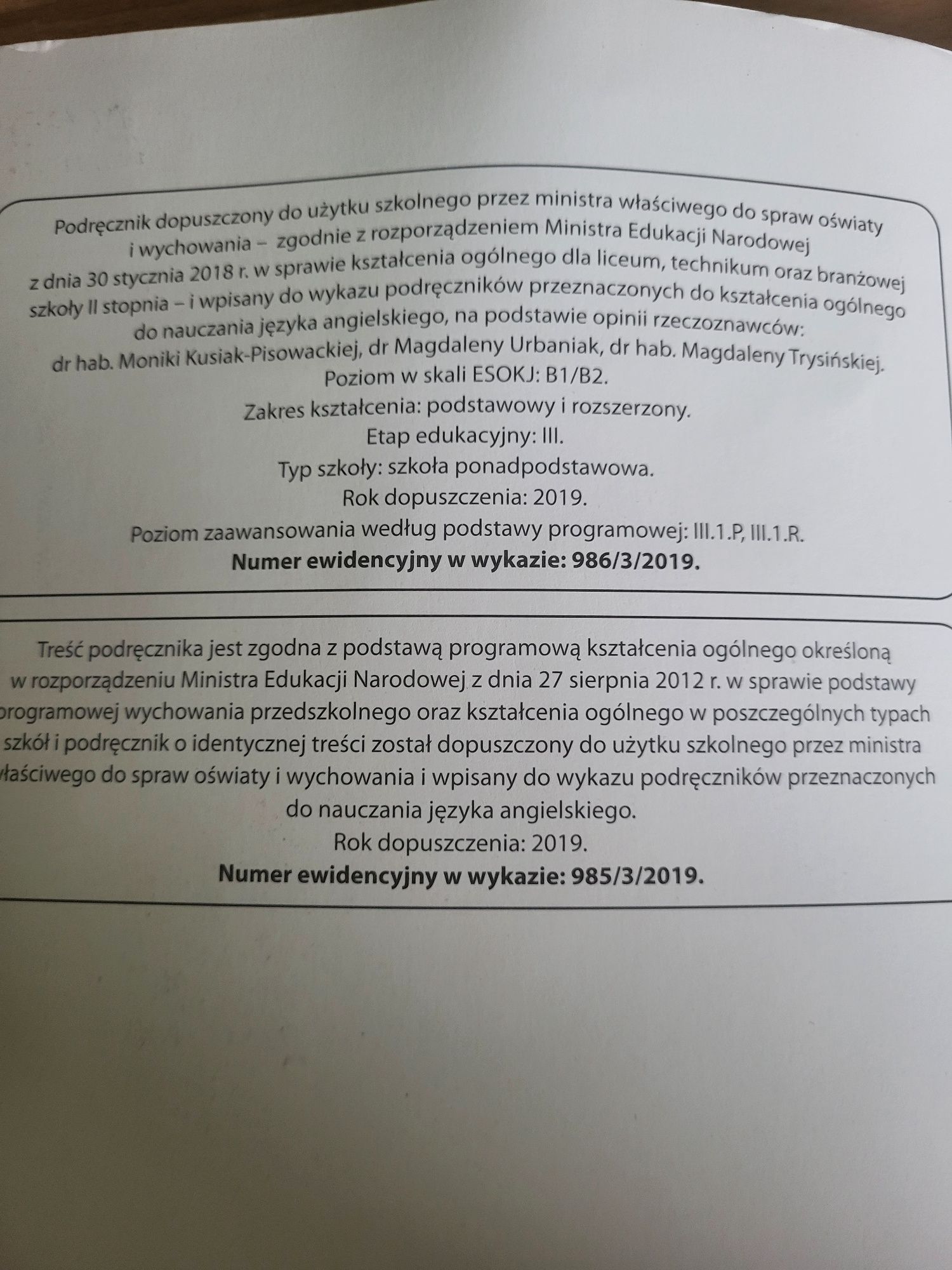 VISION 3 podręcznik dla liceum I techników