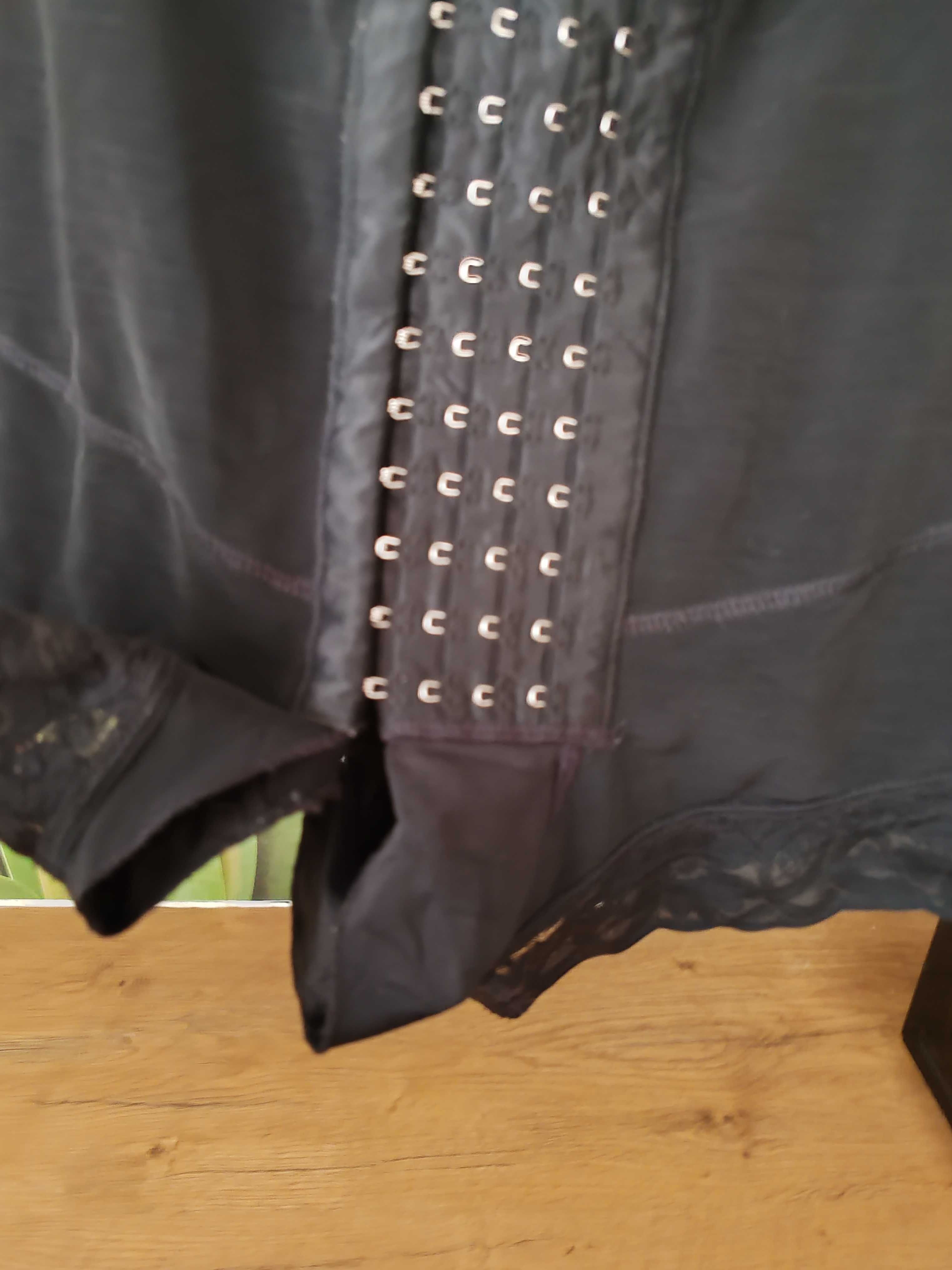 Świetne body/bielizna wyszczuplająca/gorset rozmiar M nylon/spandex