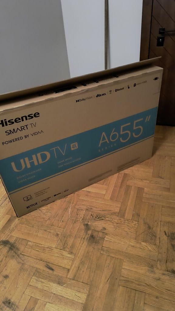 Продам майже новий телевізор Hisense 55A6BG