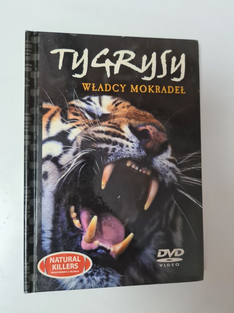 Tygrysy władcy mokradeł - książka z filmem DVD