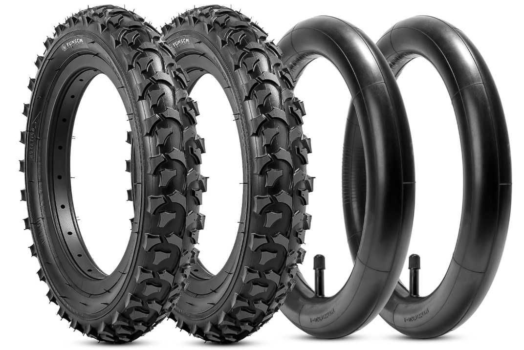 Zestaw 2 opon + 2 dętki rowerowe dla dzieci 12.5"x2.25
