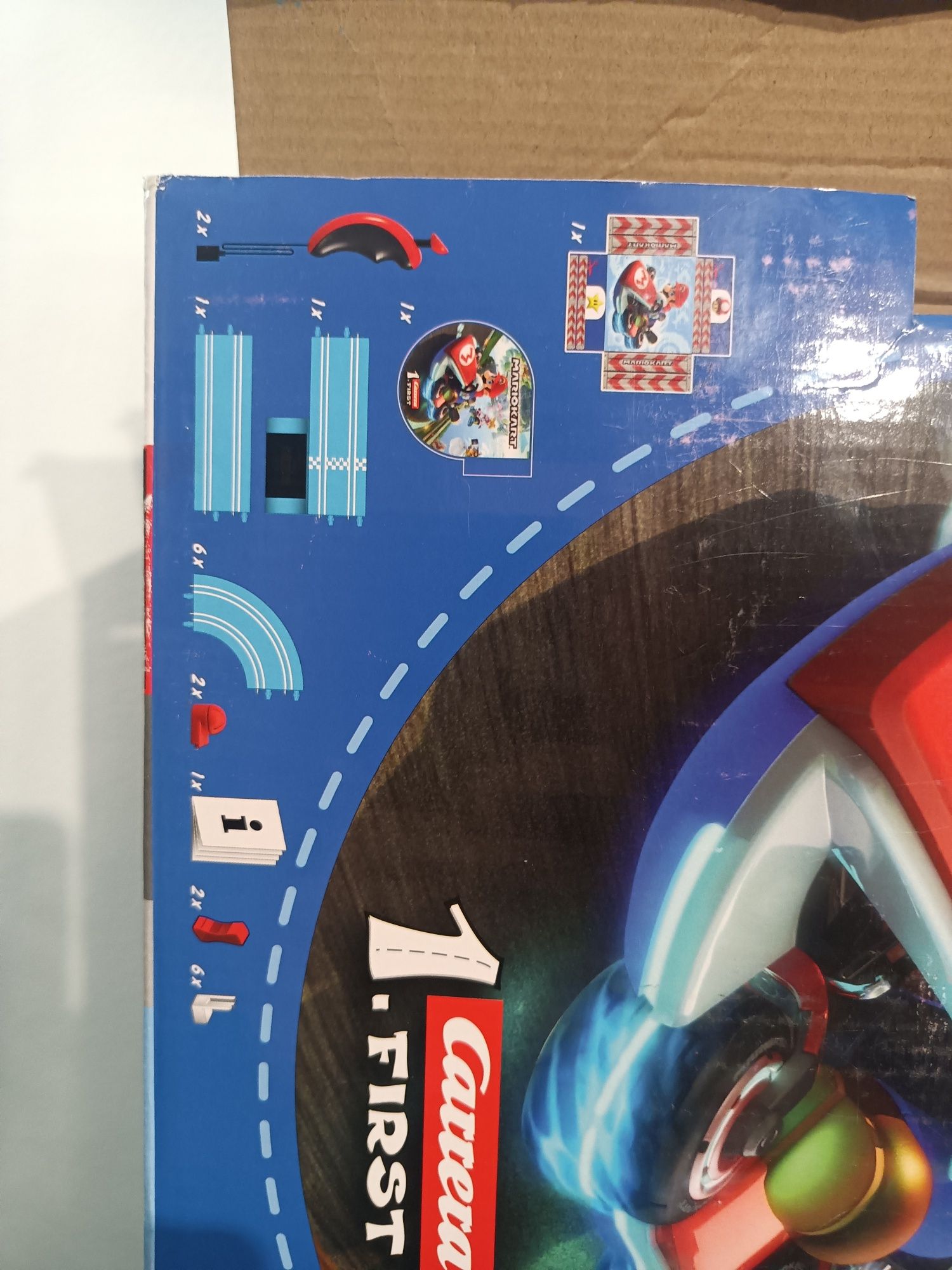Super Mario Tor wyścigowy Carrera First 2.4 m