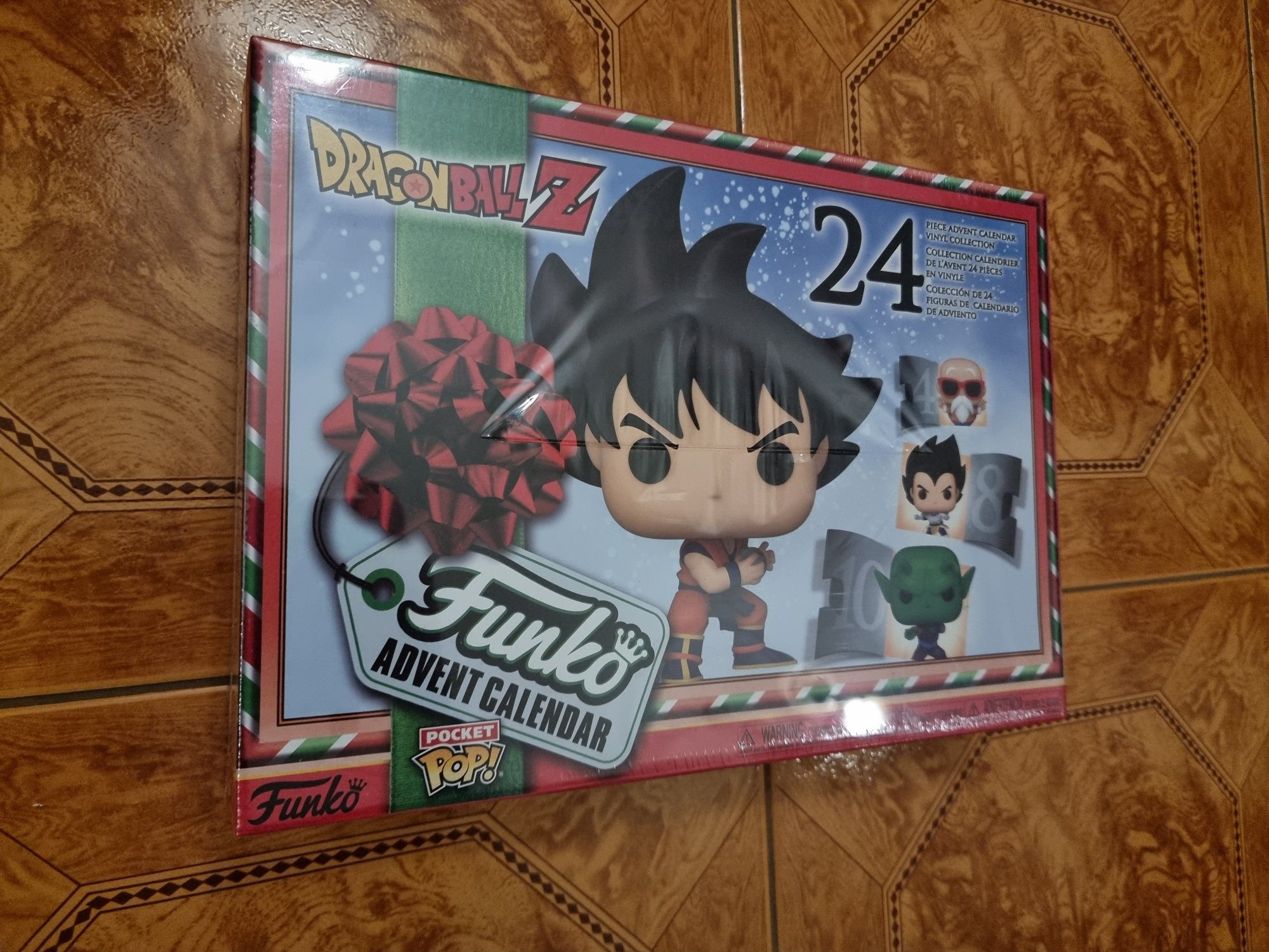 Funko pocket pop Calendario Advento com 24 figuras Dragonball z