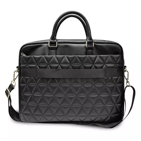 guess torba gucb15qlbk 16" czarna/black quilted