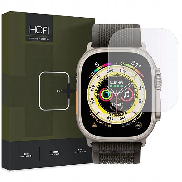 Szkło Hartowane Hofi Glass Pro+ Apple Watch Ultra 1 / 2 (49 Mm) Clear